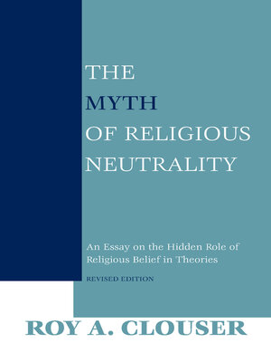 cover image of The Myth of Religious Neutrality, Revised Edition